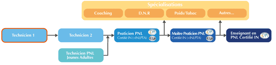 Formation Technicien PNL 1 (Base) Formation Technicien PNL 1 (Base) Organigramme